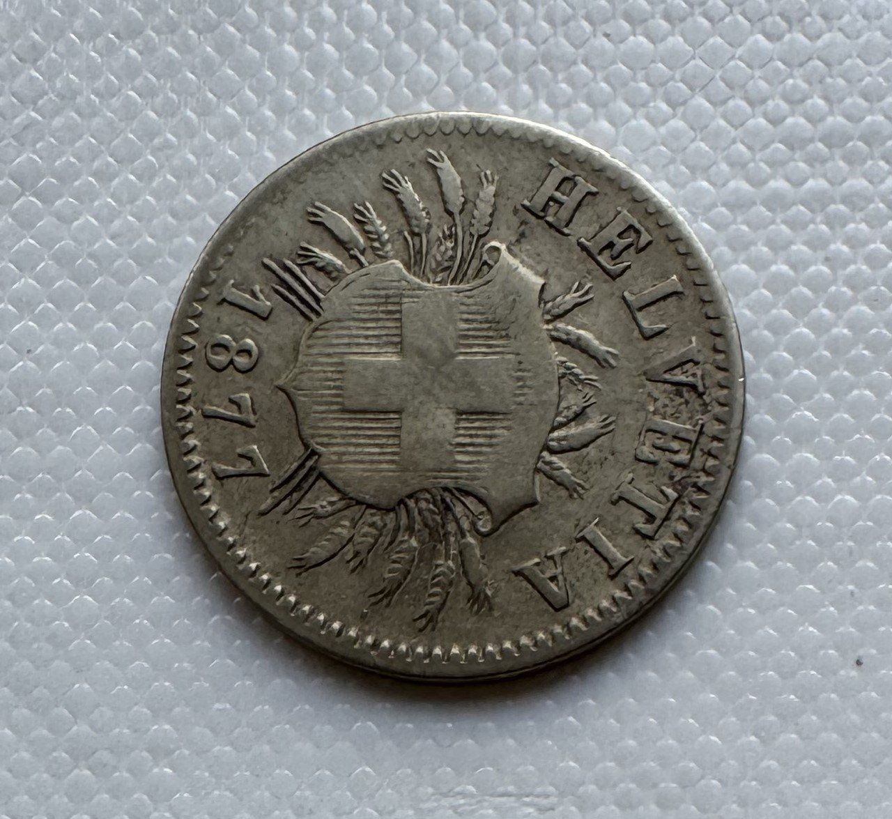 Toutes les monnaies: 1877 5 Rappen ss – D'occasion à Kirchberg SG par Z-Collection 1