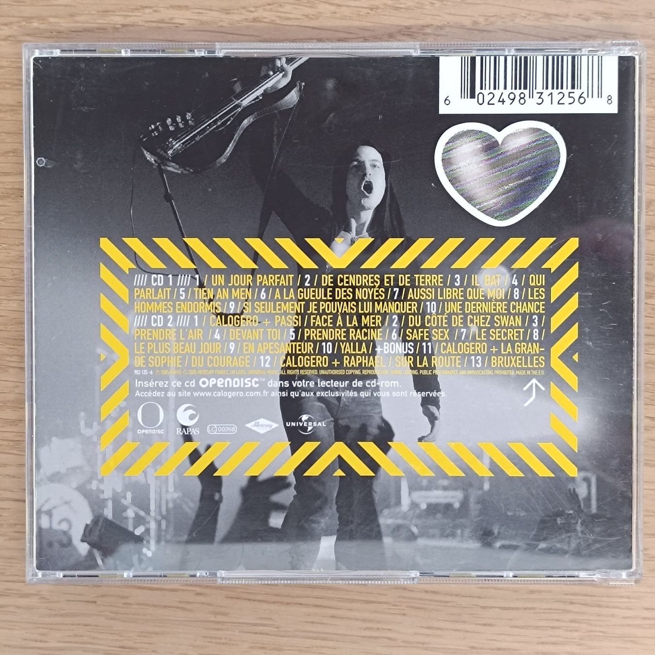 CD: Calogero - Live 1.0 (Doppel-CD)  D21 – Usato da Sessa venduto da discoverymedia 1