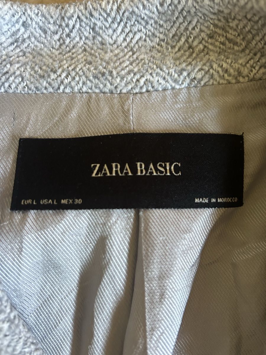 Zara Mäntel: Manteau Zara Basic gris chiné – Gebraucht aus Saxon von tok_8dnf 2