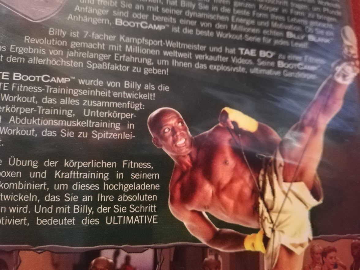 Tutti i DVDs: BILLY'S BOOTCAMP DVD (BRANDNEU & VERSCHWEISST) – Nuovo e nell'imballaggio originale da Zofingen venduto da noise123 3