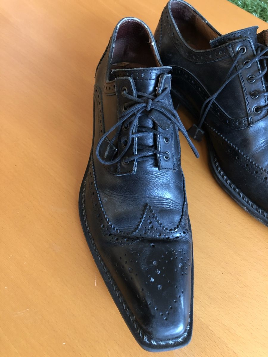 Scarpe da uomo: Modischer Lederschuh Gr 42 – Usato da Madetswil venduto da Biker100 1