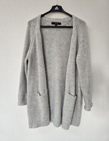 Vero Moda Damen Strickjacke Cardigan Grösse M hellgrau