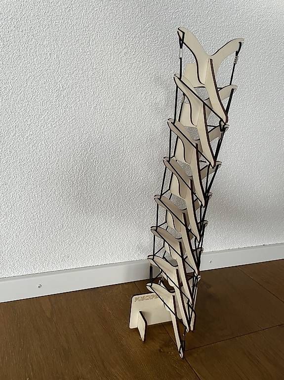 Attrezzature mediche: Tensegrity-Modell der Wirbelsäule – Usato da St. Niklausen OW venduto da Burro1 2