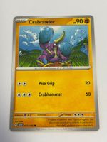 Pokemon-Karte Crabrawler 087/142