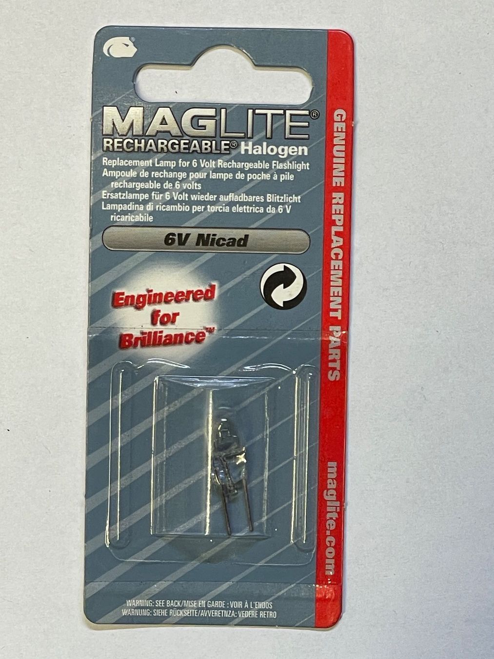 Lampade: Maglite Halogen Ersatzlampe 6V Glühbirne – Nuovo e nell'imballaggio originale da Mettmenstetten venduto da zum123