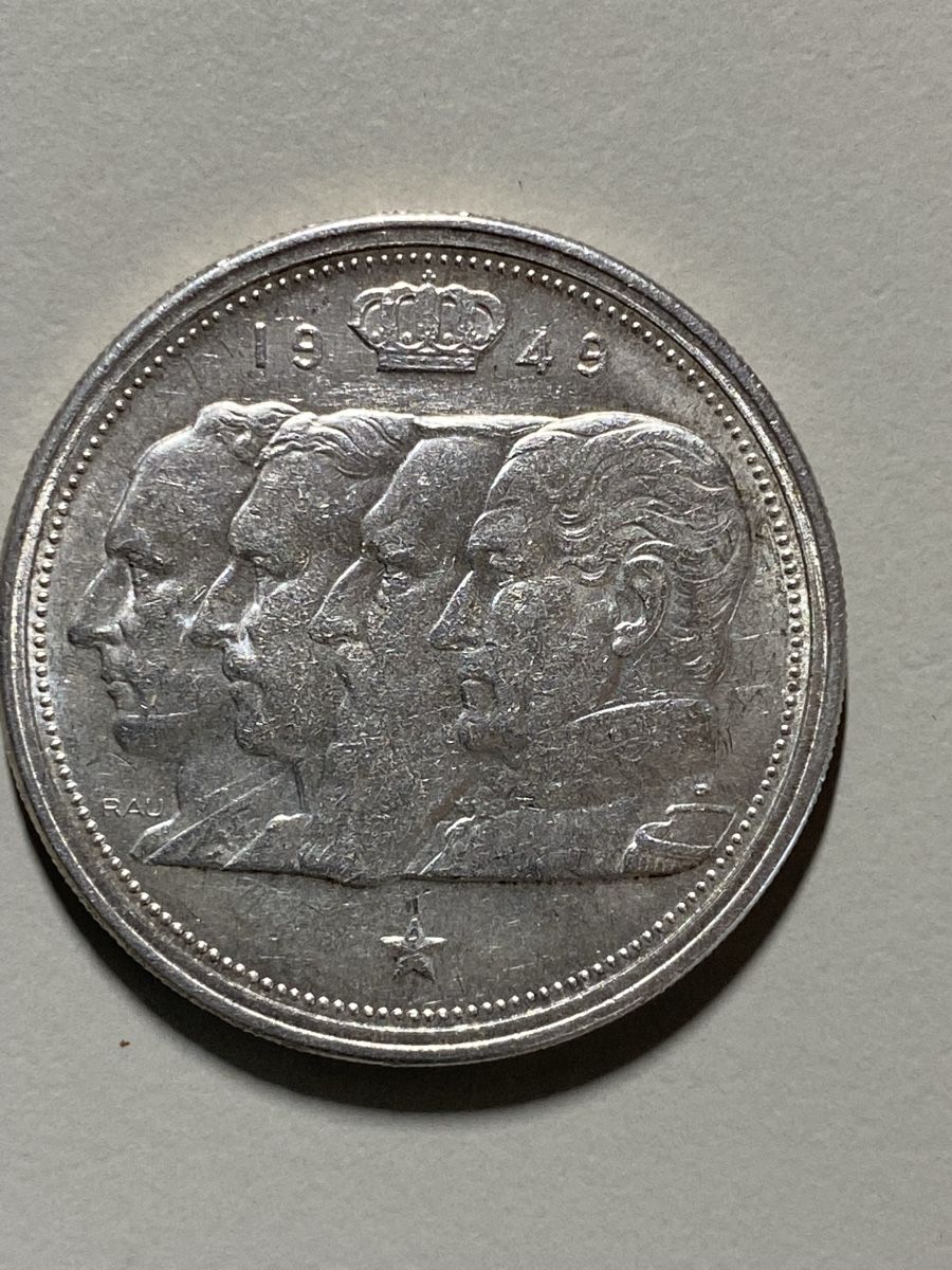 Tutti le monete: Belgique - 100 francs - 1949 AG  – Usato da Payerne venduto da Mike1682 1