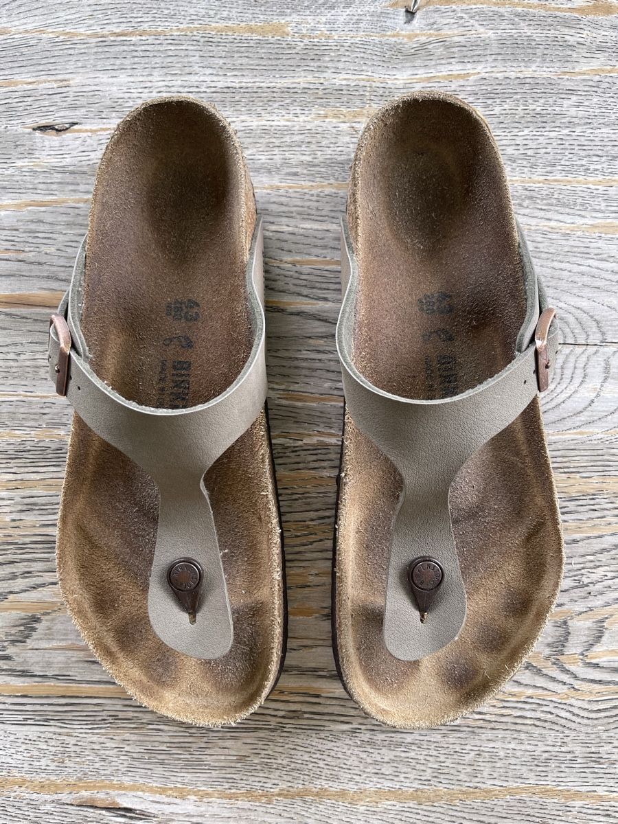 Birkenstock Scarpe da uomo: Birkenstock 🌳 Gizeh – Usato da Uetikon am See venduto da Foxilady13 2