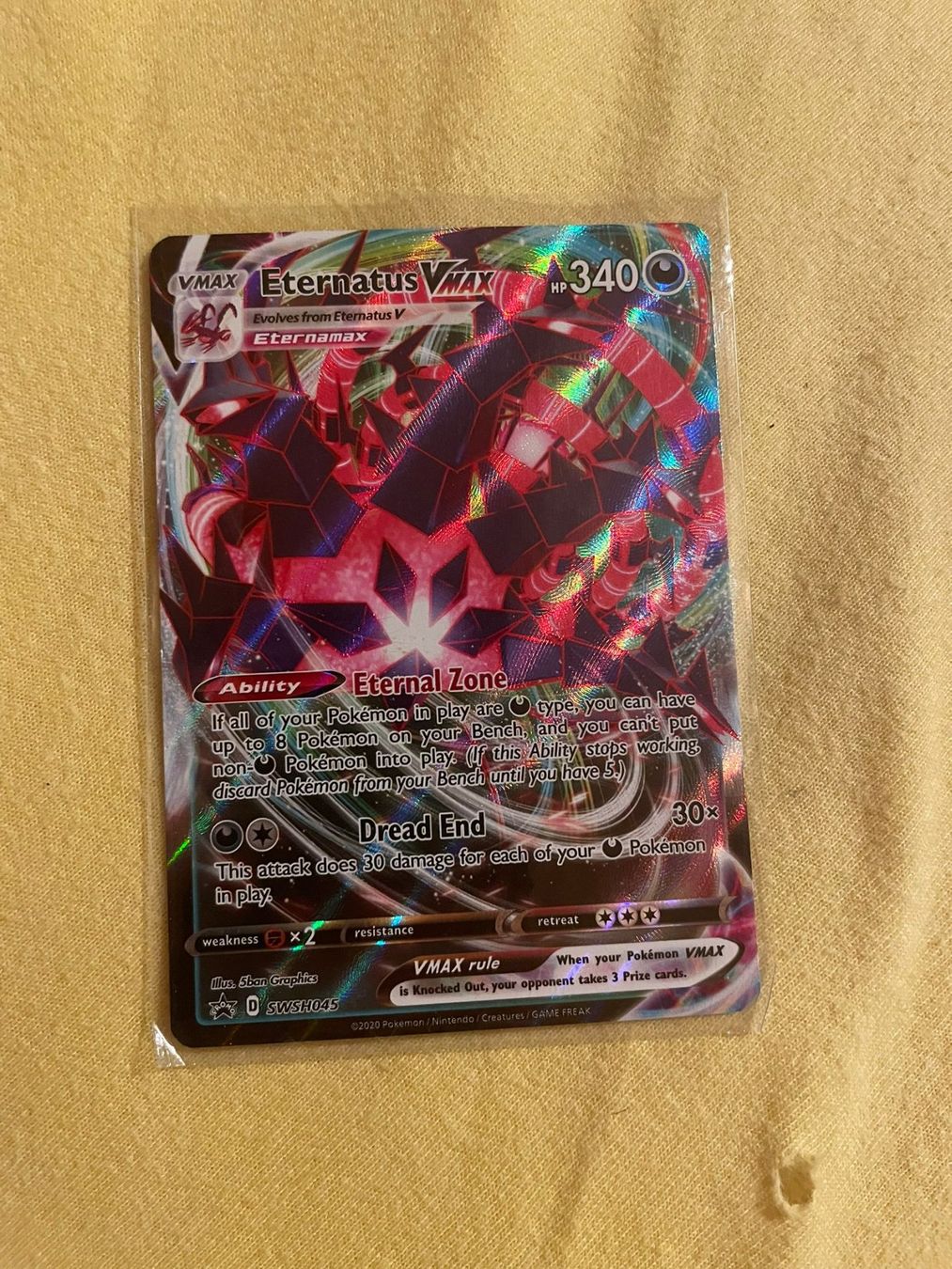 Pokémon Carte collezionabili: Sammelbild Eternatus VMax – Usato da Schwerzenbach venduto da Lordiman