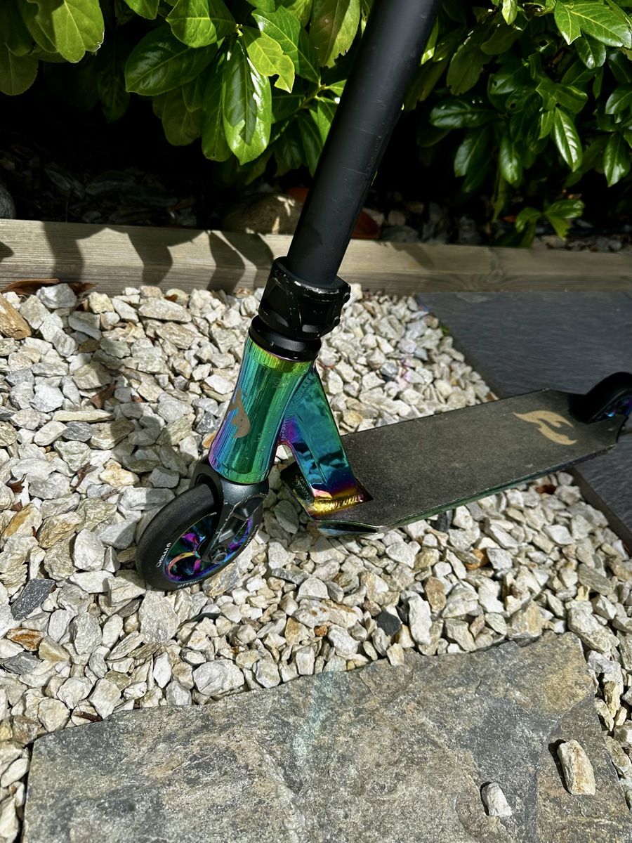 Chilli Kickboard: Trottinette freestyle Chilli Pro , multicolore, – Usato da Sion venduto da Alfi74 1