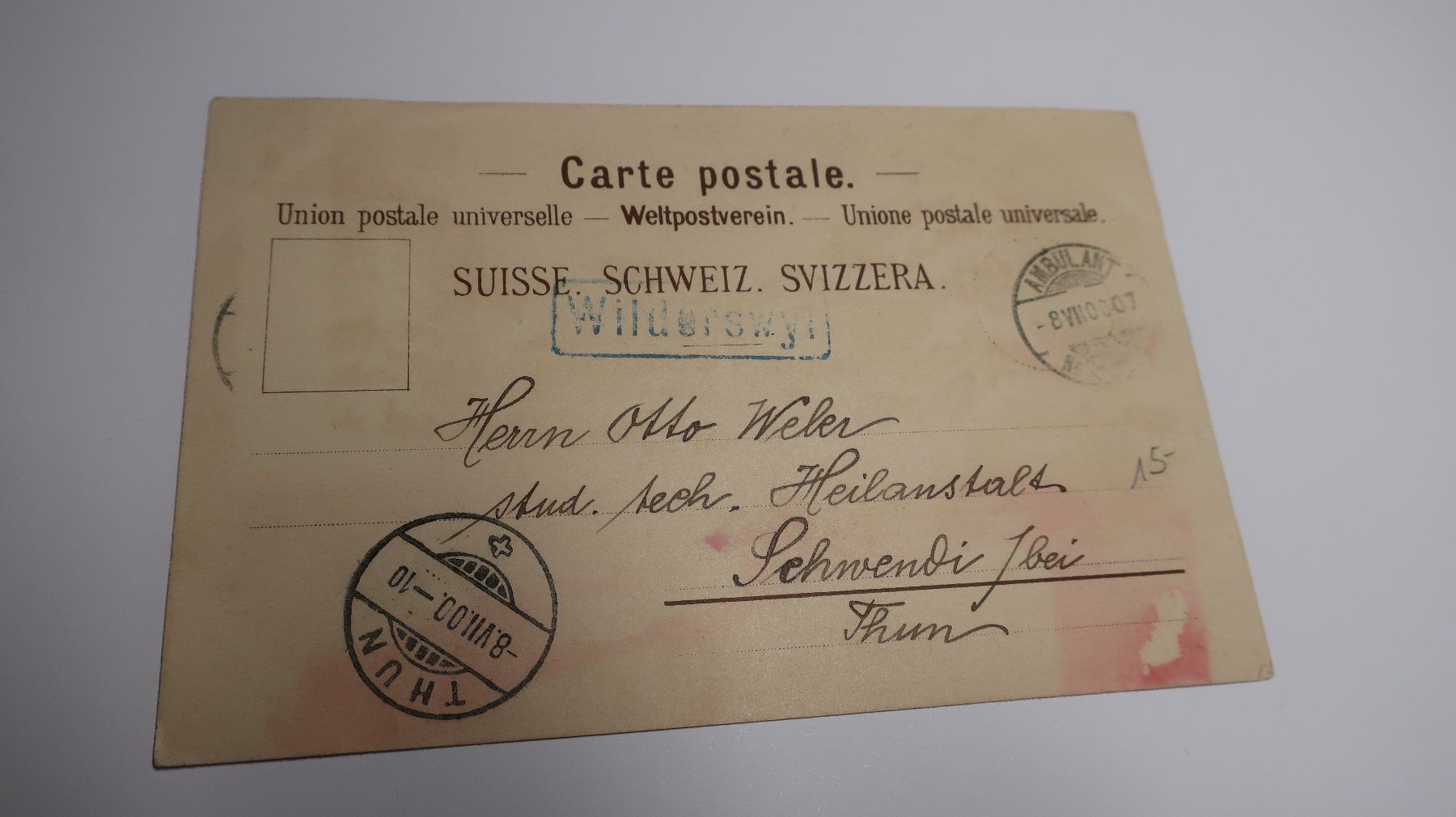 Cartoline postali: Gruss aus Interlaken (1900) – Usato da Cormoret venduto da Pascalll2001 4