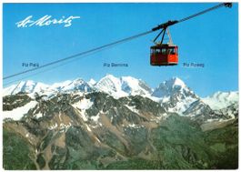 St. Moritz - Luftseilbahn Corviglia-Piz Nair + Standseilbahn