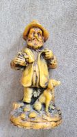 alte Kerze mit Jäger und Hund