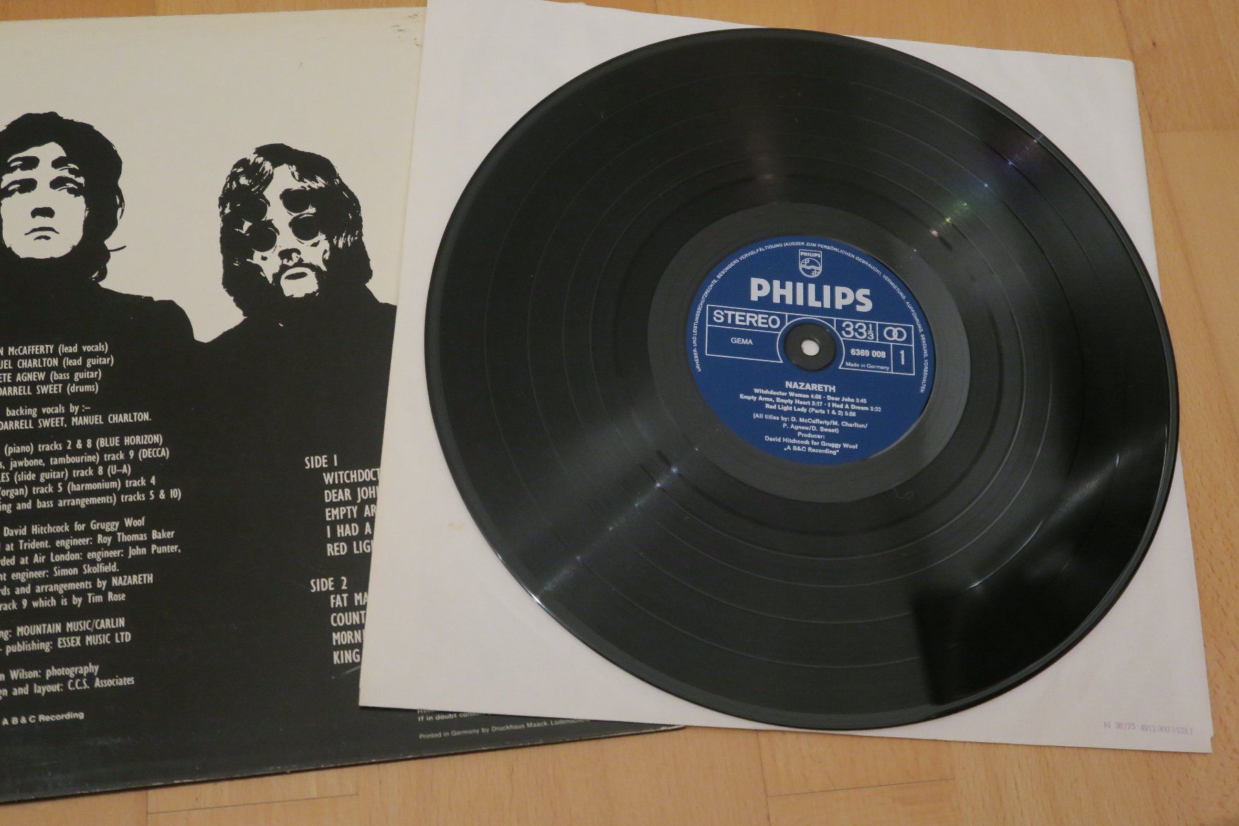 Dischi in vinile: Nazareth – Nazareth – Usato da Thun venduto da Karibu70 2