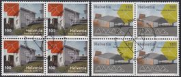 1314+1315 Viererblöcke, FD-Stempel 08.05.09, Kat. Fr. 33.60