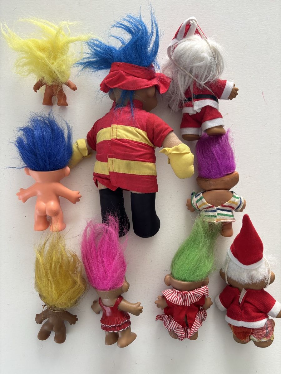 Statuette: Set 9x Trolls vintage – Usato da Genève venduto da sho_67qj 5