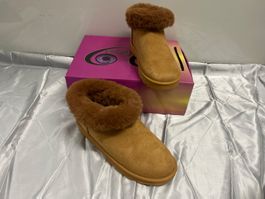 Winterboots mit Kunstpelz und gefüttert Gr 38