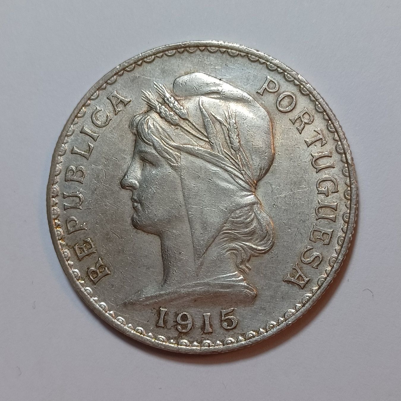 Tutti le monete: 1 Escudo 1915 Portugal – Usato da Pfäffikon ZH venduto da Welt_Muenzen