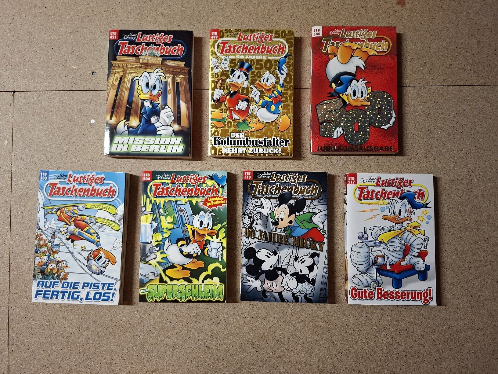Fumetti: 7 Lustige Taschenbücher – Usato da Büsserach venduto da Grenzstein
