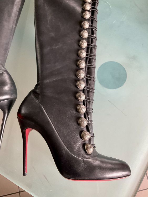 CHRISTIAN LOUBOUTIN Stiefel, Gr. 40.