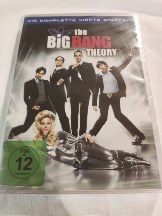 The Big Bang Theory - die komplette 4. Staffel (DVD) NEU OVP (Neu und ...