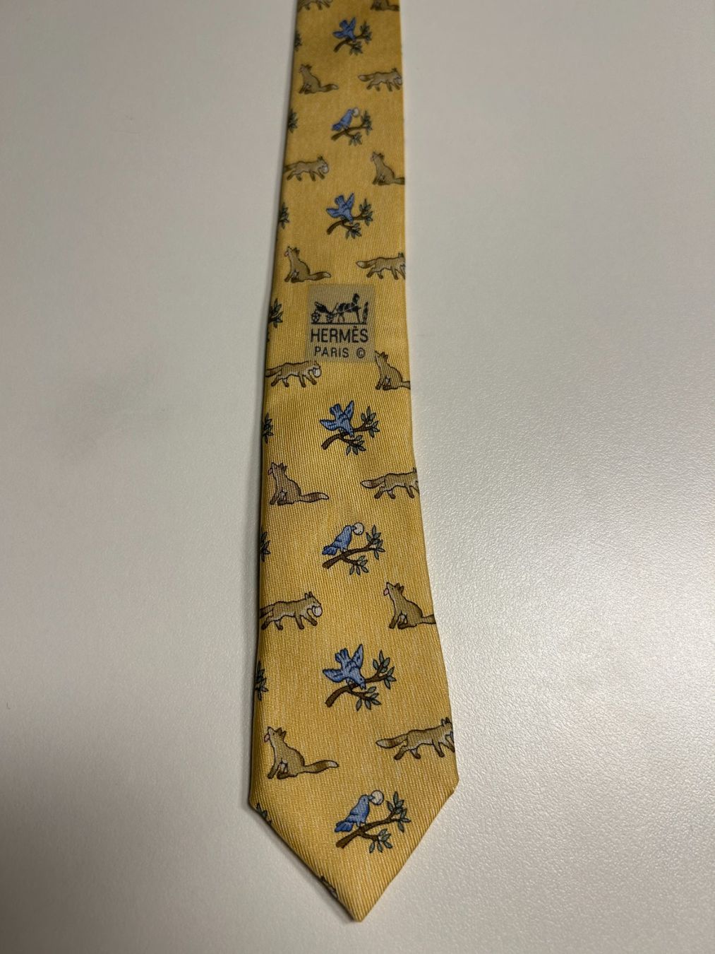 Hermès Krawatten: Hermès Vogel und Fuchs Krawatte – Neu (gemäss Beschreibung) aus Bern von kurtikobolt74 4