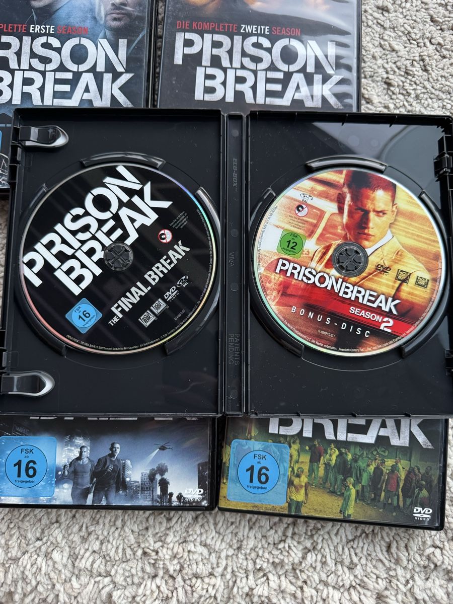 Alle DVDs: Prison Break Complete Series DVD Box Set – Gebraucht aus Pfäffikon ZH von Watch_lover 3