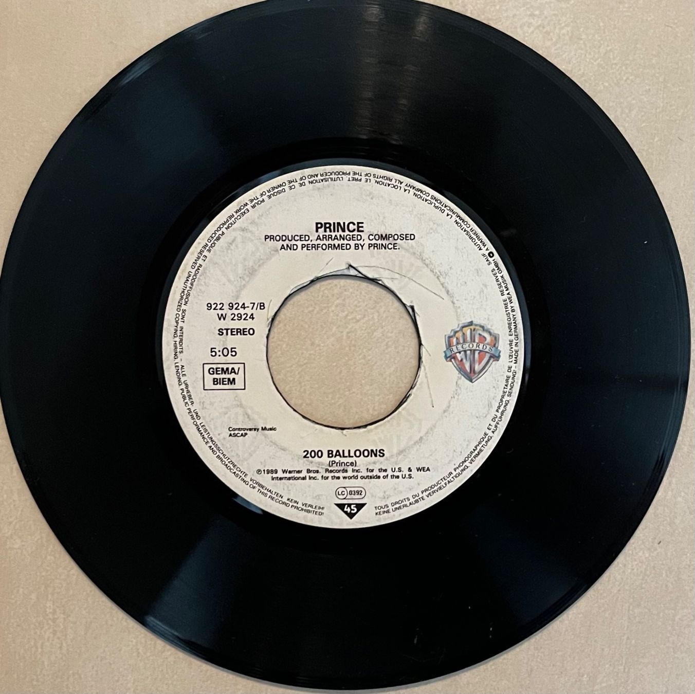 Dischi in vinile: PRINCE - BATDANCE – Usato da Bussigny venduto da vinyl-pas-cher 1