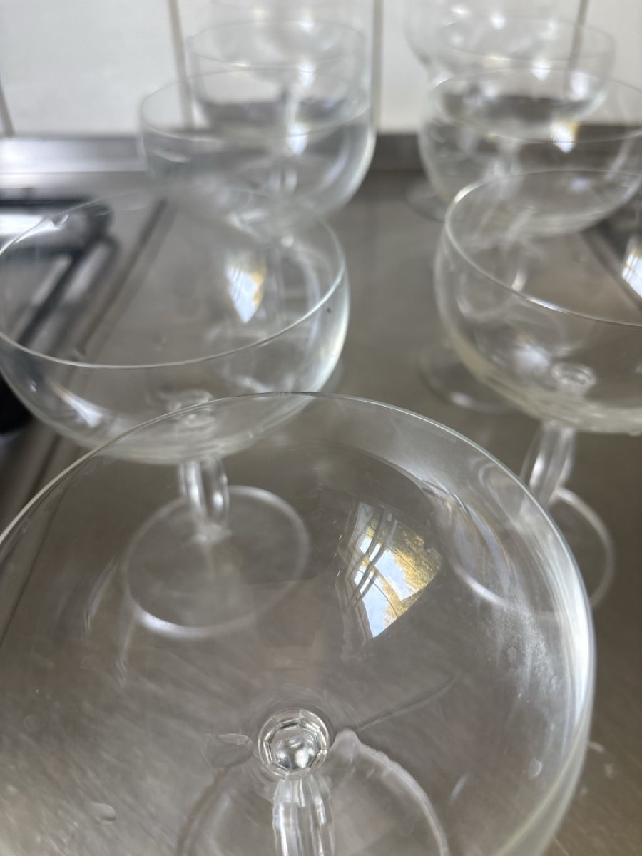 Gläser: 9 Champagnerschalen Glas  – Gebraucht aus Zürich von wie_p6fw 2
