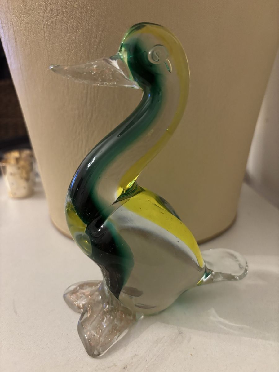 Murano Statuette: Canard en verre soufflé Murano déco – Nuovo (secondo la descrizione) da Genève venduto da ati_tj8f 1