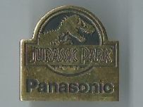 Plaketten & Abzeichen: Jurassic Park Panasonic, Pin – Gebraucht aus Zürich von t24_de
