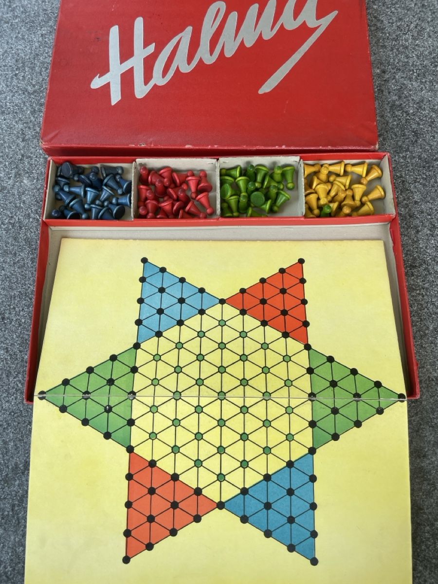 Giochi: Antikes Spiel Halma – Usato da Winterthur venduto da cheerio97 2