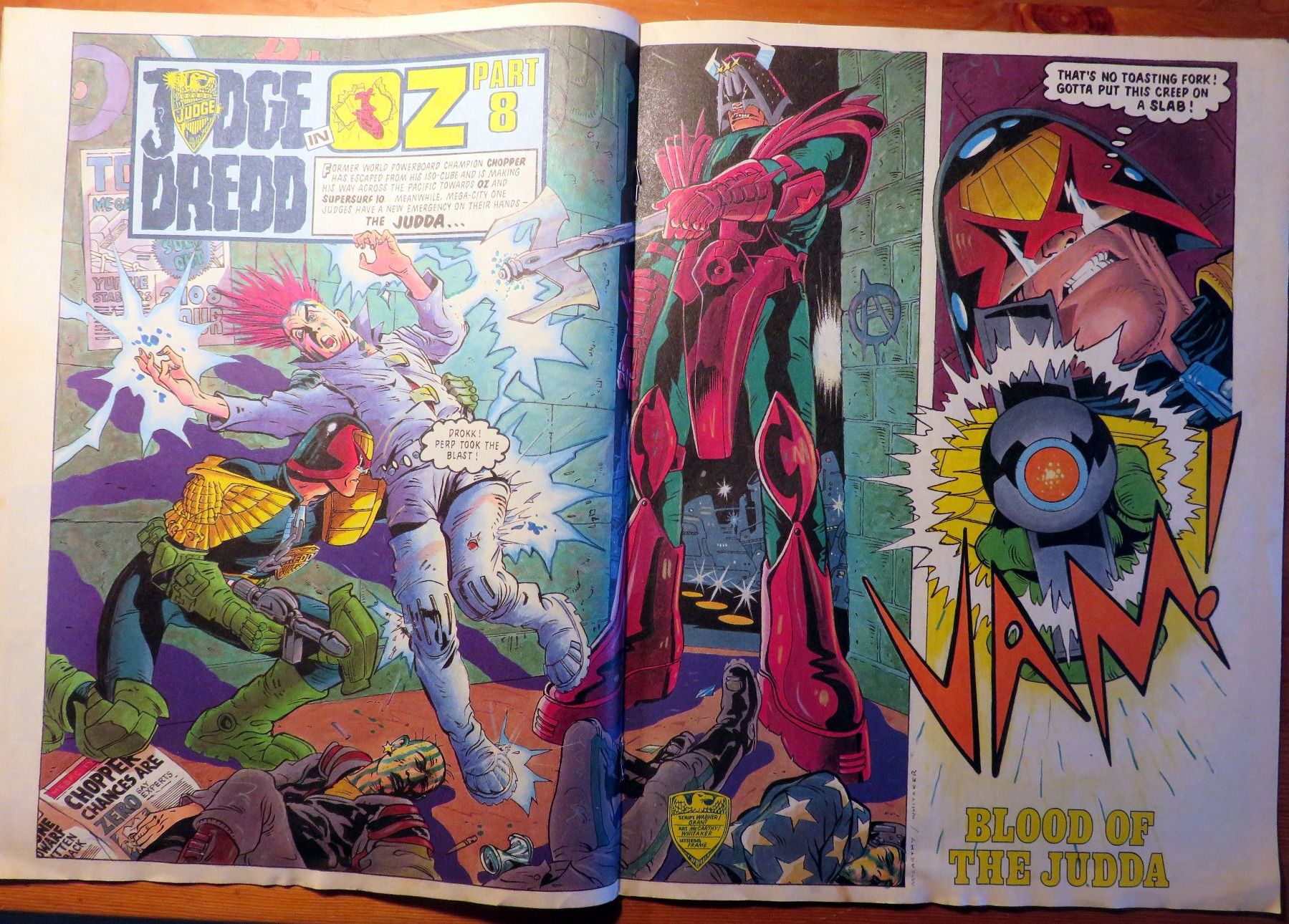 Fumetti: 5x 2000AD Comics (Judge Dredd und mehr) – Usato da Hinwil venduto da Koyuko 3