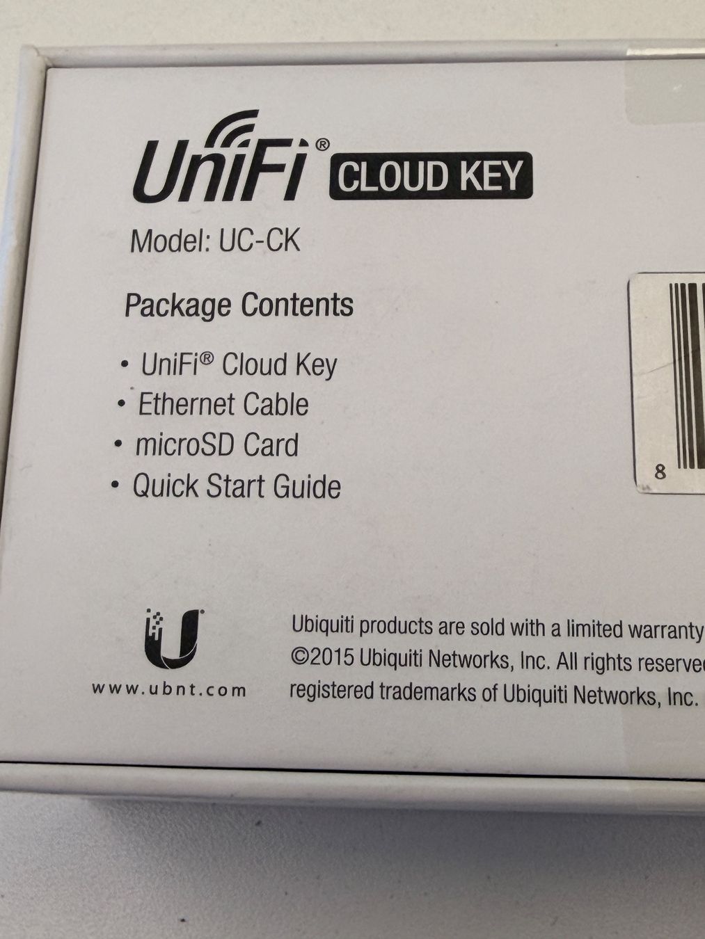 Ubiquiti Server: Ubiquiti Unifi Cloud Key – Nuovo e nell'imballaggio originale da Gersau venduto da Edotcom 1