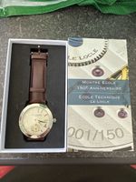 Montre École Technique Le Locle 150e Anniversaire -Neuve!
