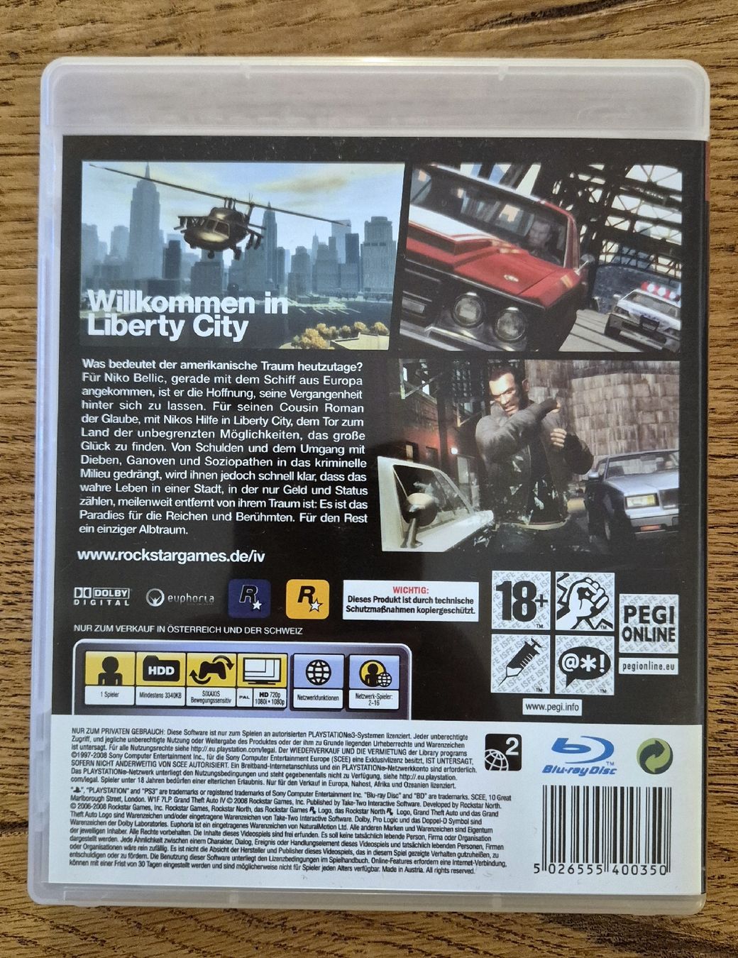 Giochi: Grand Theft Auto IV - PS3 - inkl. Stadtplan – Nuovo (secondo la descrizione) da Au SG venduto da KonsoleWerk 2