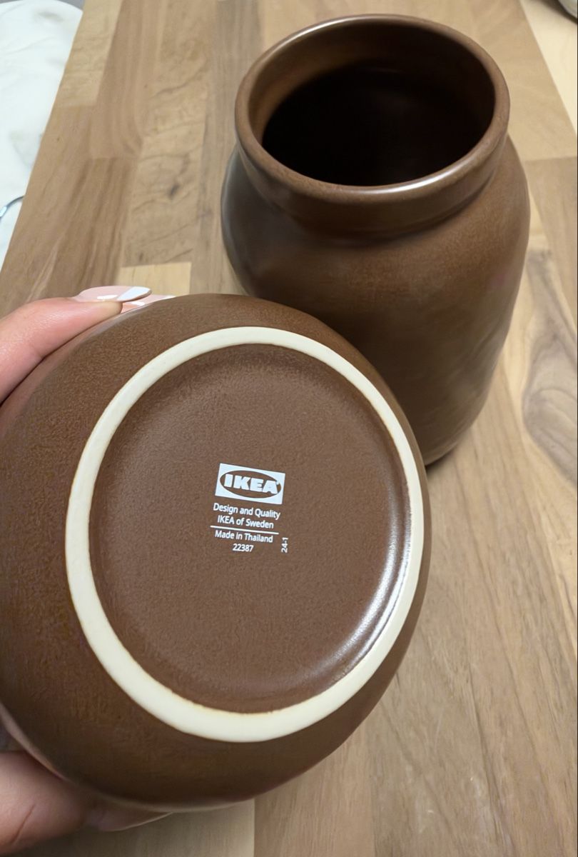 Ikea Vasi & Recipienti: 2 Ikea Vasen - braun – Usato da Illnau venduto da iva_ck2d 1
