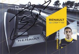Orginal Autogrammkarte/ Buemi Fe 2015