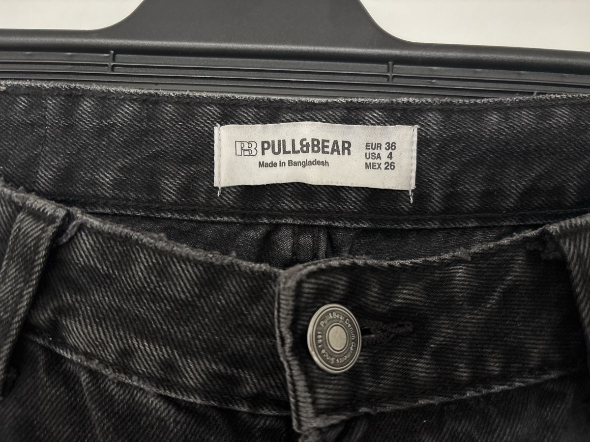 Pull&Bear Jeans: Jeans Pull&Bear  Schwarz  – Gebraucht aus Meilen von treck0z 1