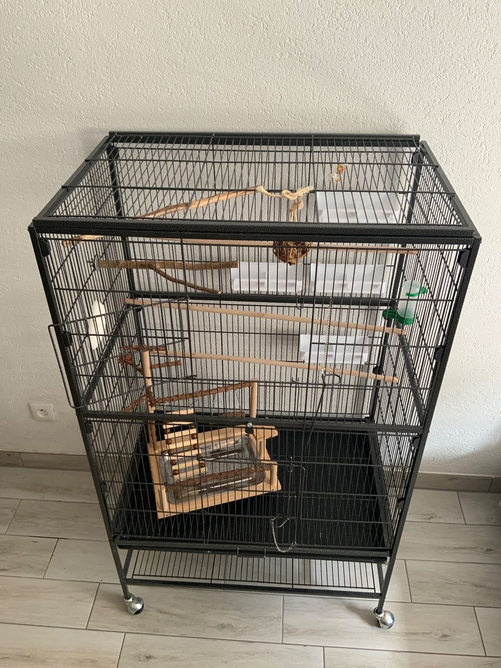 Gabbie, trasporto & Sicurezza: Vogelkäfig XL Starterkit – Usato da allschwil venduto da Admin1456 1