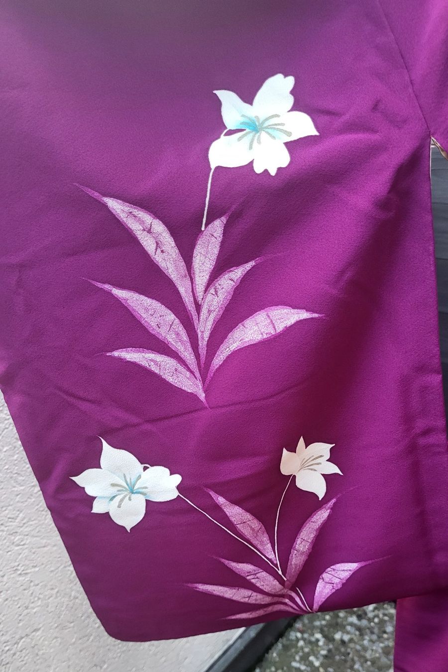 Kimono: Kimono japonais violet – Nuovo (secondo la descrizione) da Fribourg venduto da VictoriaShop7 4