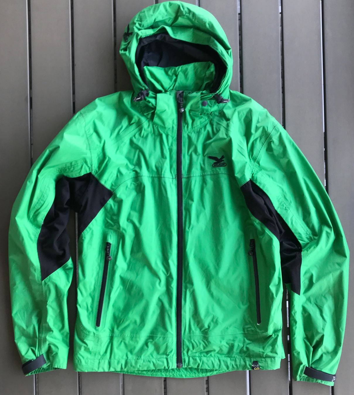 Salewa Jacken: Salewa Regenjacke, grün, Gr. 48 – Gebraucht aus Ebnat-Kappel von Molton