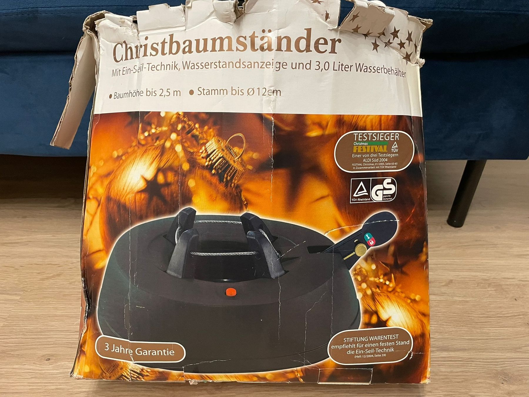 Basi per albero di Natale: Christbaumständer mit Wasserbehälter – Usato da Felben-Wellhausen venduto da Brummbaer90 1