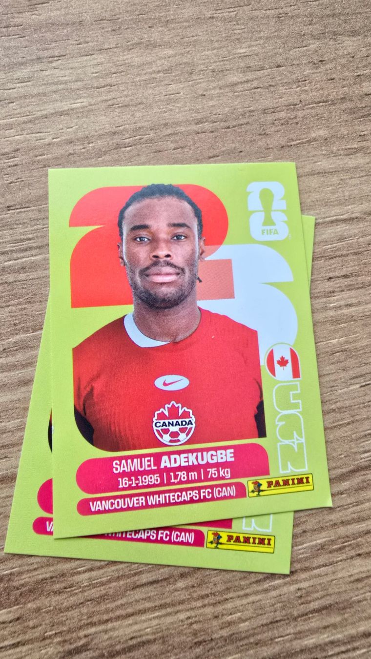 Panini Carte collezionabili: Panini WM 2026 Canada Samuel Adekugbe – Nuovo (secondo la descrizione) da Seewen SZ venduto da mar_2z5b