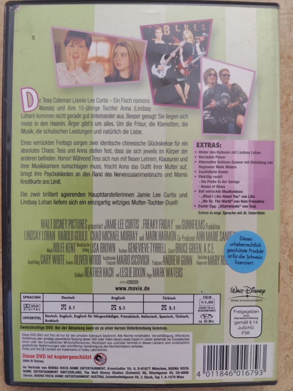 Tous les DVDs: Freaky Friday – D'occasion à Basel par Alacant 1