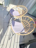 2 Rattanstühle für Balkon oder Terrasse