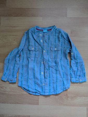 Edelweiss KIDS Hemd Grösse 104 Trachtenoptik blau kariert
