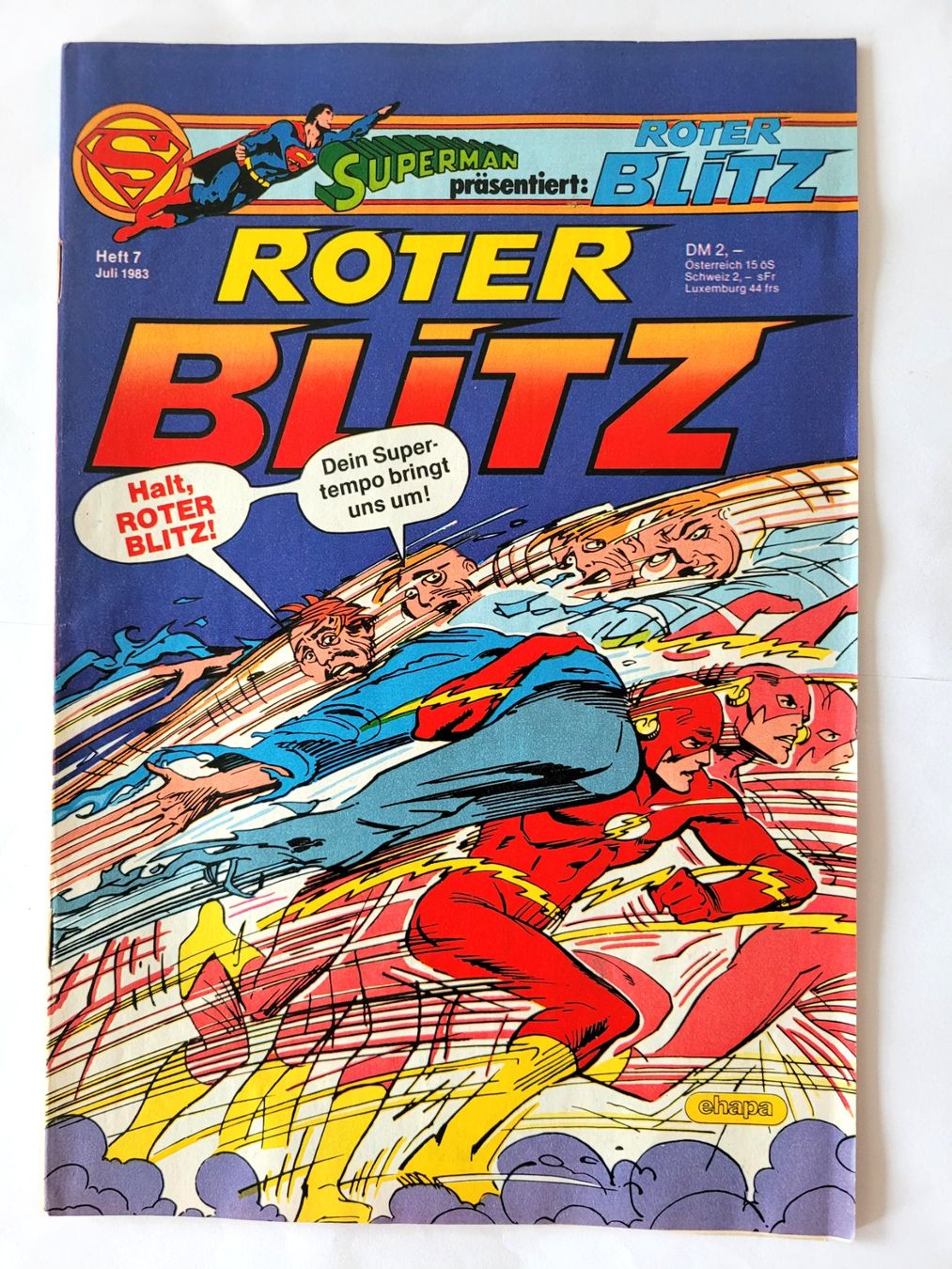BD: ROTER BLITZ Nr.7 / 1983 – D'occasion à Schöftland par huair