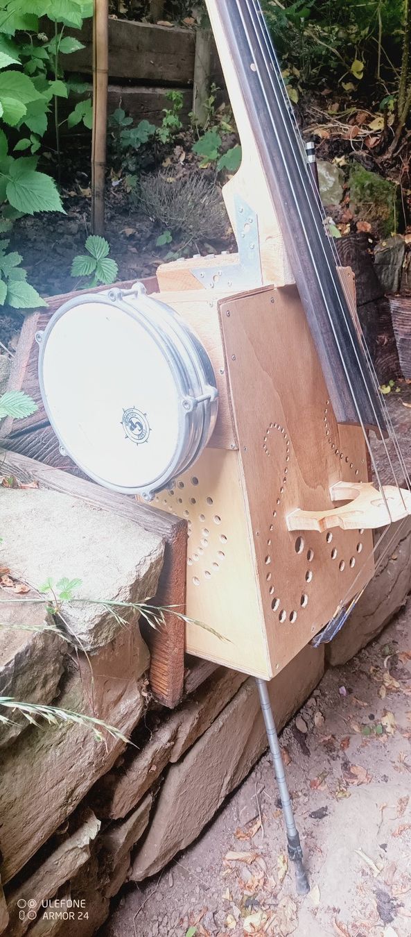 Strumenti musicali: Contrebasse artisanale – Usato da bonnefontaine venduto da sarchak 2