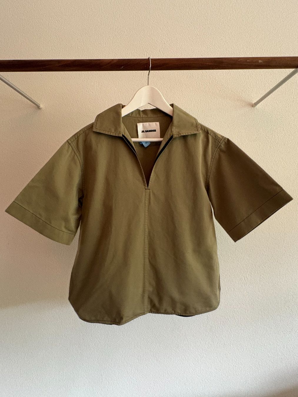 Jil Sander Camicette: JIL SANDER BLUSE KHAKI GR. 34 – Usato da Zürich venduto da jonny_s 1