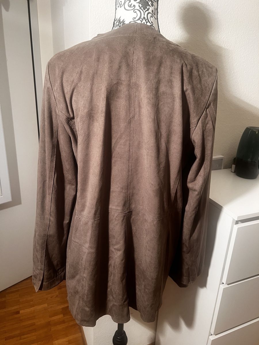 Jacken: Damen Blazer Kunstleder braun Grösse M – Neu (gemäss Beschreibung) aus Winterthur von tan_f66m 1